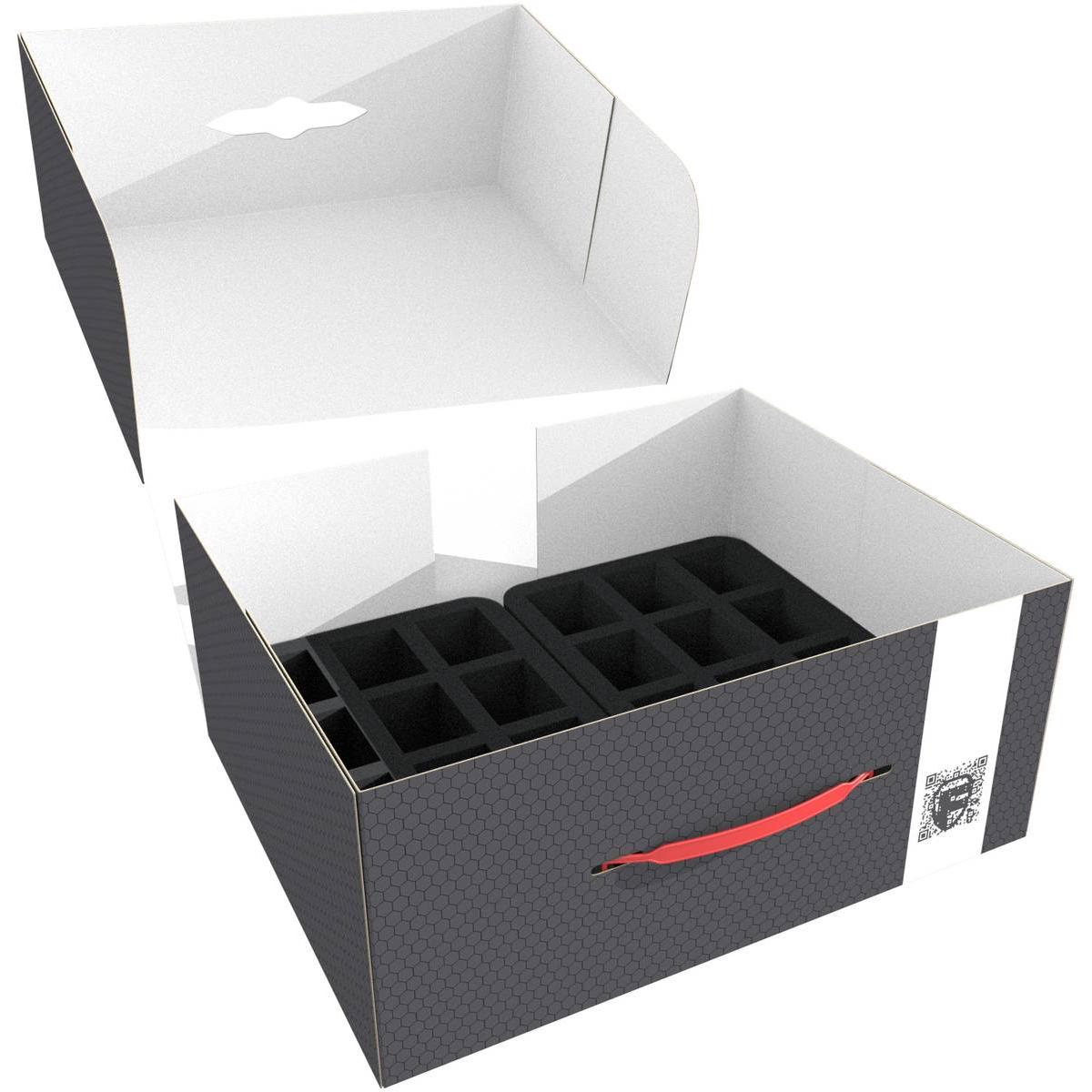 Feldherr Lagerbox FSLB150 für Funko Pocket Pops - 72 Miniaturen (Cartone, Materiale sintetico, Schiuma solida)