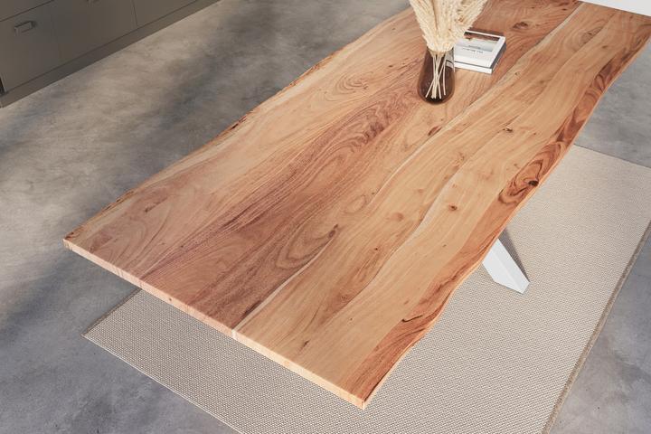 Actual product image SAM KALEA Baumkante massiv Akazie (280 x 100 x 77 cm)