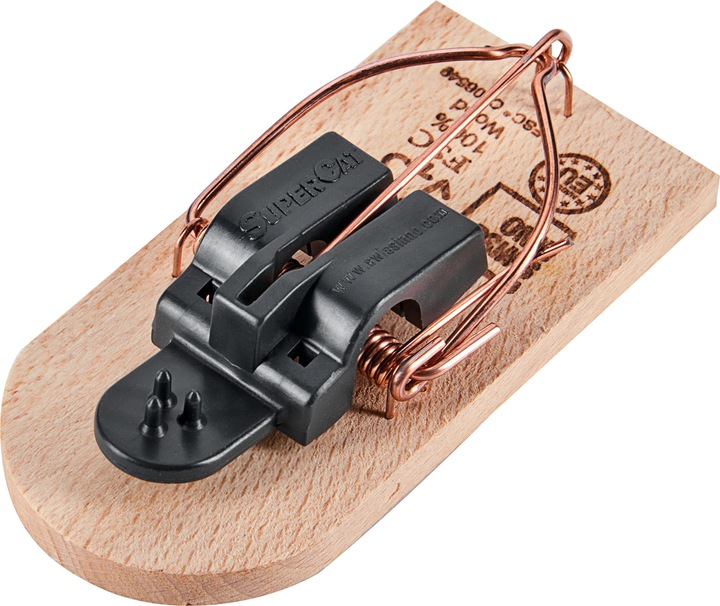 Productafbeelding Super Cat Holz-Mausefalle Set