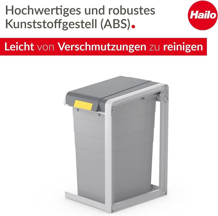 Produktbild Hailo ProfiLine Öko XL (Erweiterungseinheit), Flexibles Mülltrennsystem, 38 ltr (38 l)