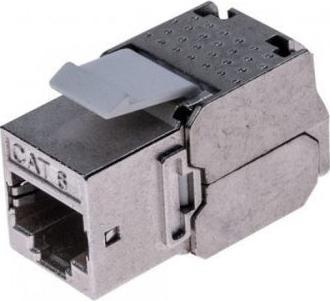 Dexlan Connecteur femelle Keystone RJ45, Cat. 6, STP