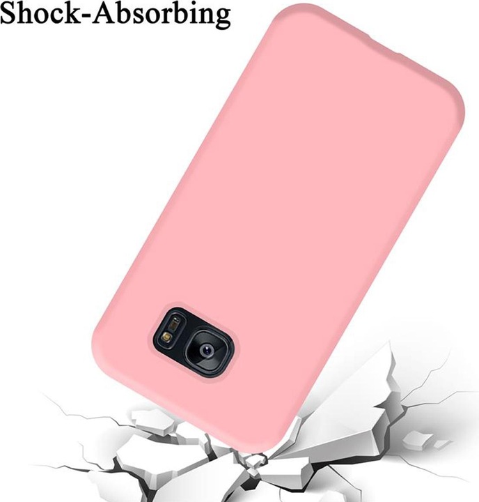 Produktbild Cadorabo TPU Liquid Silicone Case Cover (Samsung Galaxy S7 Edge)