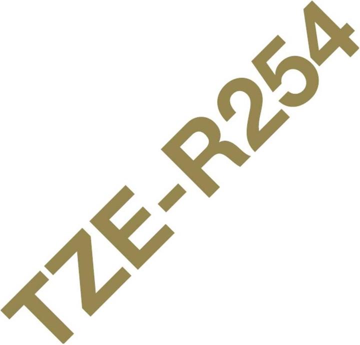 Produktbild Brother TZe-R254 (2.40 cm, Grau)
