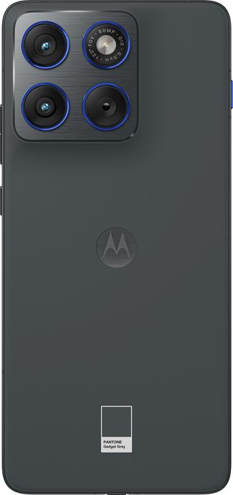 Actual product image Motorola Edge 70 6.7 Dual SIM Android 16 USB Type-C 12 GB 512 GB 4800 mAh Grau (512 GB, Grey, PANTONE Gadget Grey, 6.70", Dual SIM, 5G)