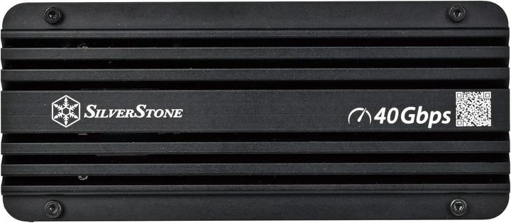 Image du produit Silverstone Technology SST-MS12B-40G, USB4 NVMe SSD-Gehäuse mit Aktivkühlung (M.2)