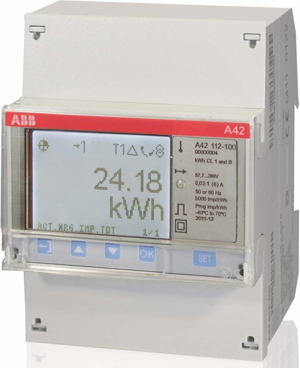 Actual product image ABB A42 312-100 A42 312-100 Transducer Counter, RS-485 A42 312-100