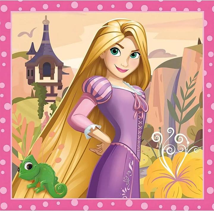 Image du produit Trefl Puzzle 3 en 1 - Princess (106 pièces)