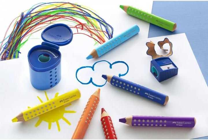 Produktbild Faber-Castell Spitzer Grippy blau ohne Dose