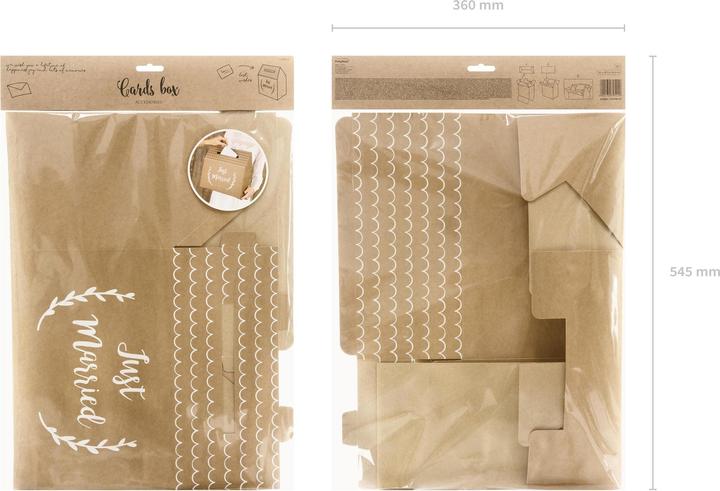 Produktbild Partydeco Kartenbox Just Married