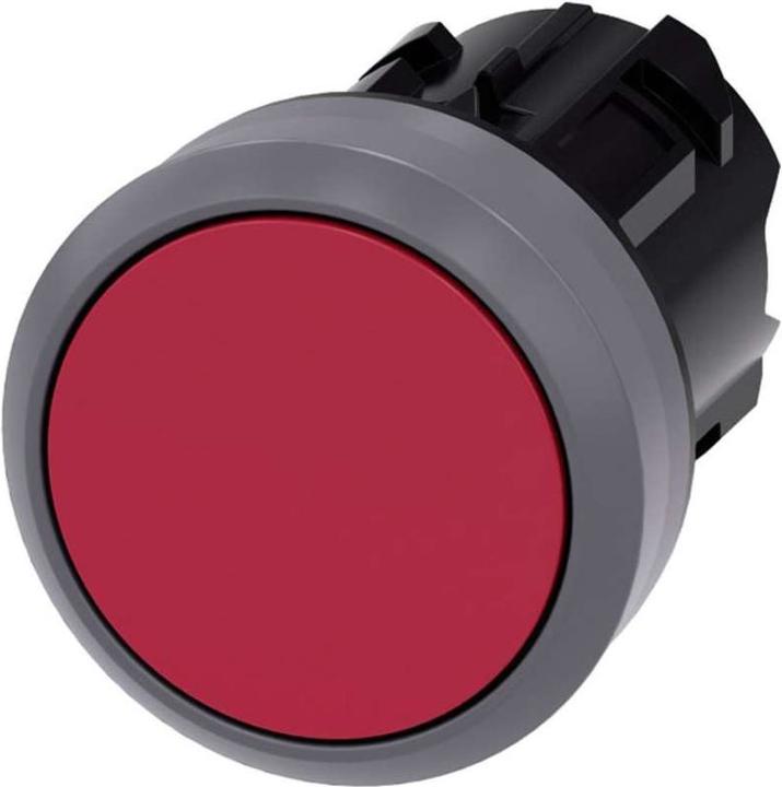 Produktbild Siemens Pushbutton, 22mm, round, red