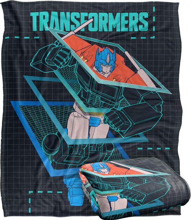 Produktbild Transformers Decke Schematisch (152 x 127 cm)