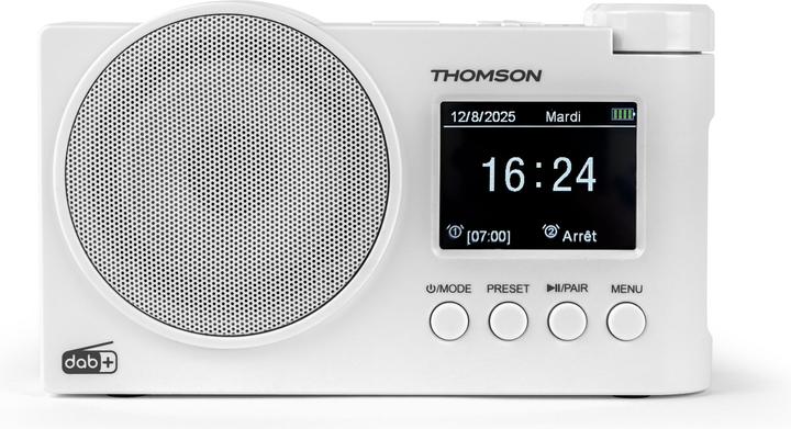 Actual product image Thomson RT400DAB DAB+ / FM Radio / BT - White (DAB+, Bluetooth)