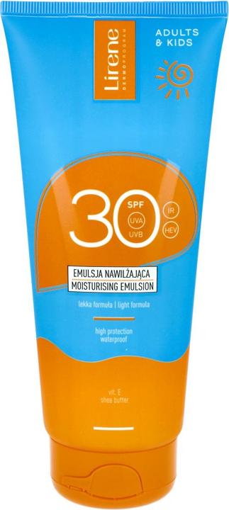Produktbild Lirene Moisturizing Emulsion Spf30 200Ml (Sonnenlotion, SPF 30, 200 ml)