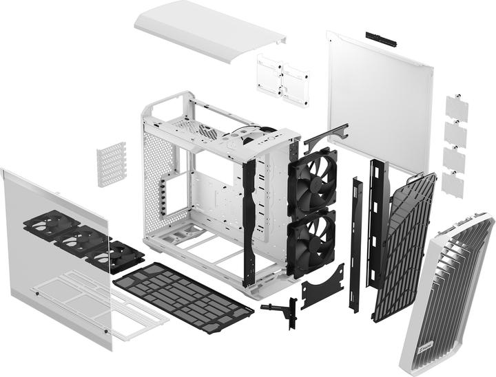 Actual product image Fractal Torrent White TG Clear (ATX)