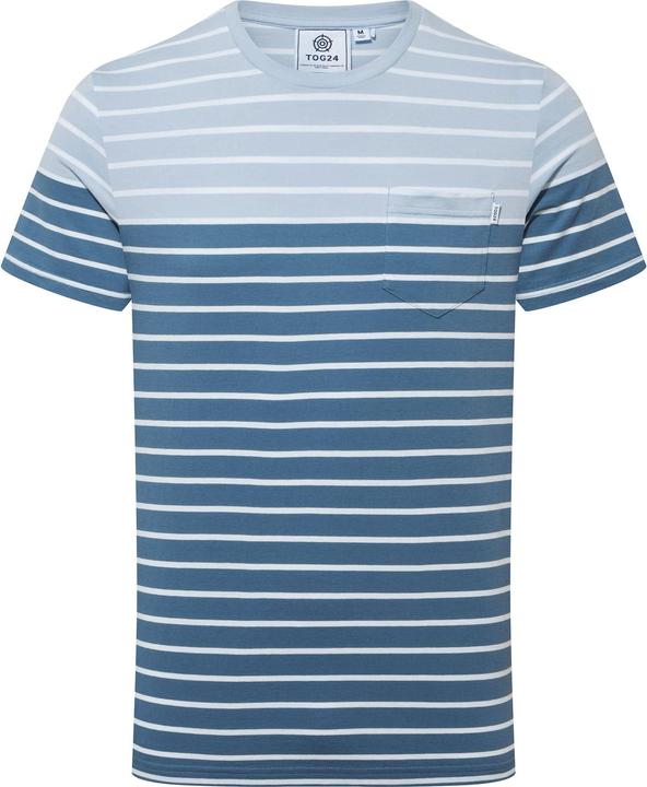 Actual product image TOG24 Mens Orston Striped T-Shirt (4XL)