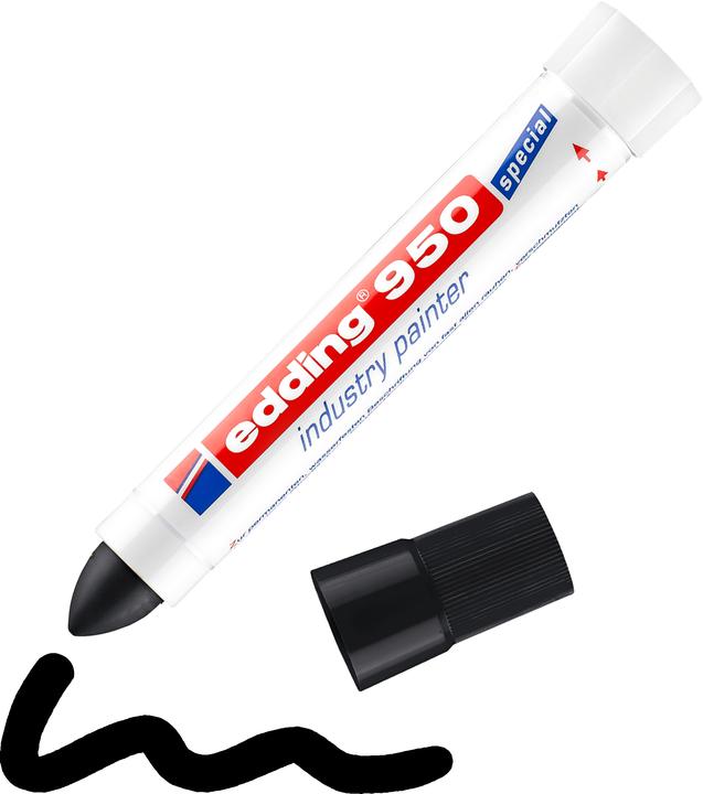 Immagine prodotto Edding Industriemarker 950 (Nero, 10 mm, 1 x)