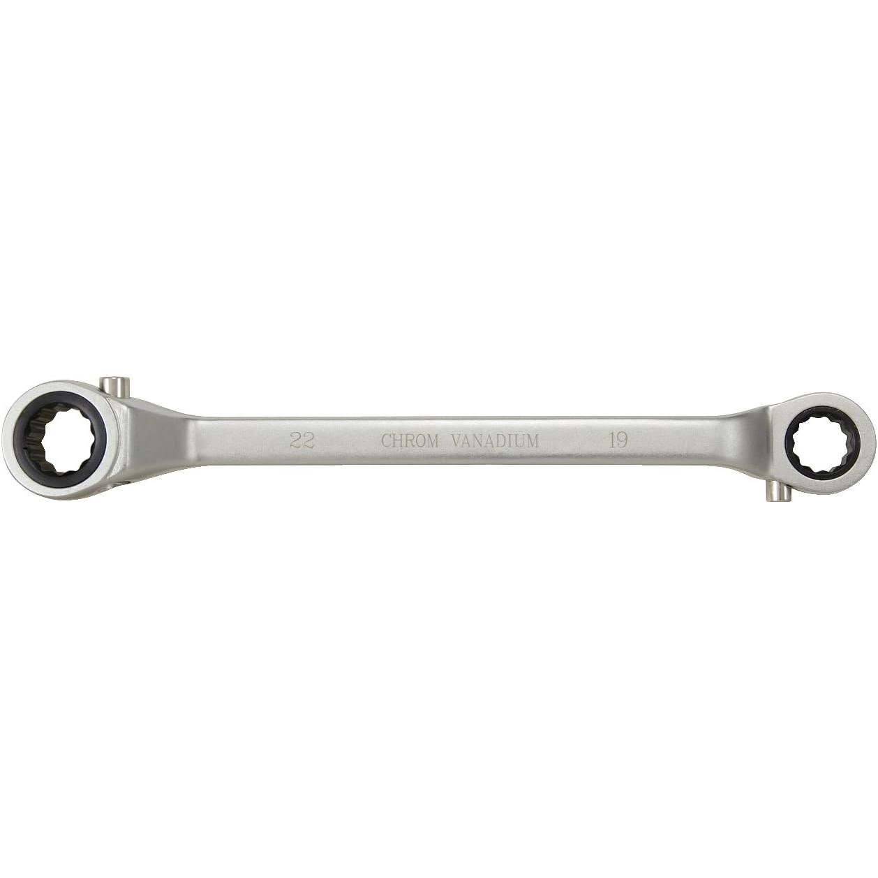 BRW, Schraubenschlüssel, Doppel-Ratschenringschlüssel (13 mm, 17 mm)