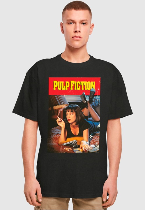 Produktbild Merchcode Pulp Fiction Poster Oversize Tee - 134095 (L)