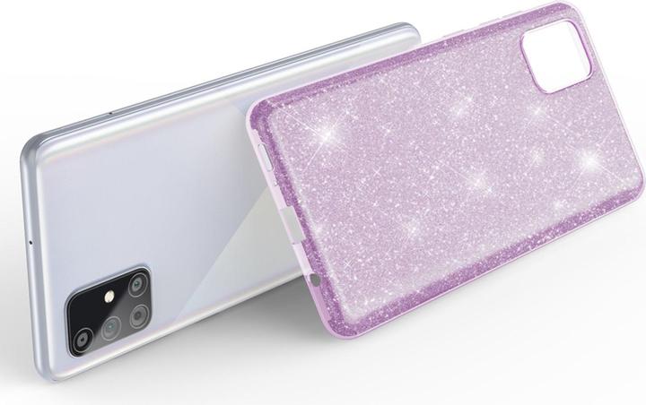 Actual product image Nalia Glitter cover (Samsung Galaxy A51)