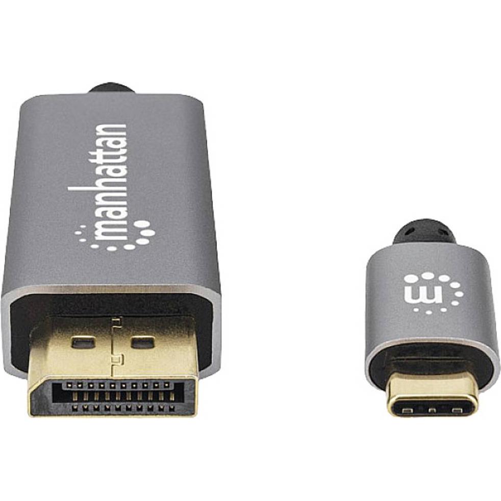 Thumbnail - Manhattan DisplayPort — USB Typ C (3 m, DisplayPort), Video Kabel