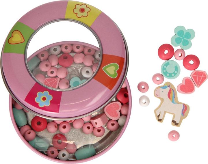 Set de perles en bois Licorne