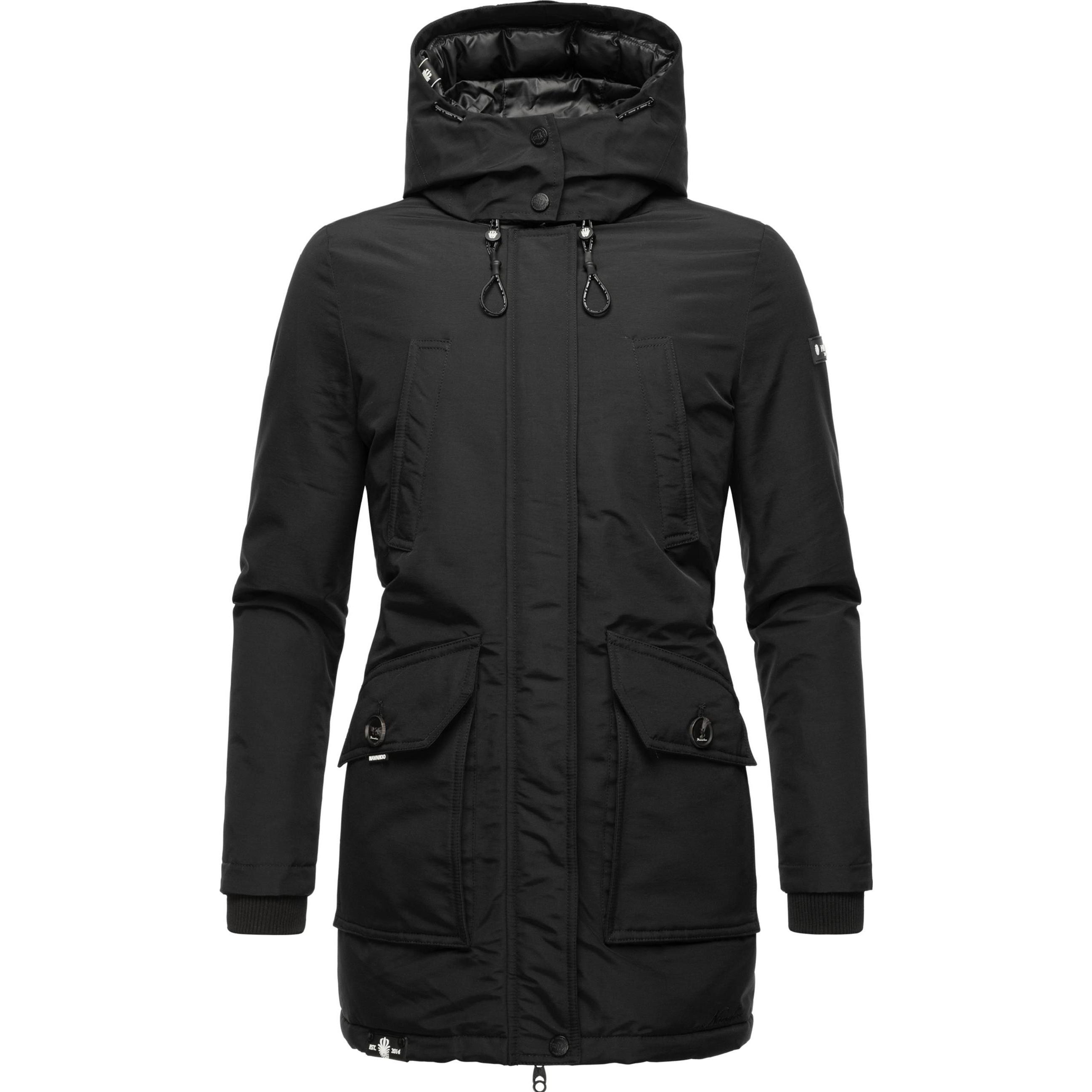 Navahoo, Damen, Jacke, Blizzardstorm (XL), Schwarz, XL