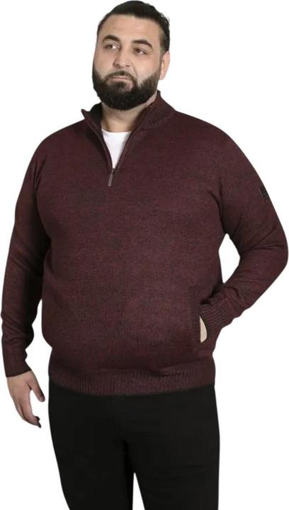 Produktbild DUKE D555 Cramlington Sweatshirt mit kurzem Reissverschluss Jerseyware Kingsize (4XL)