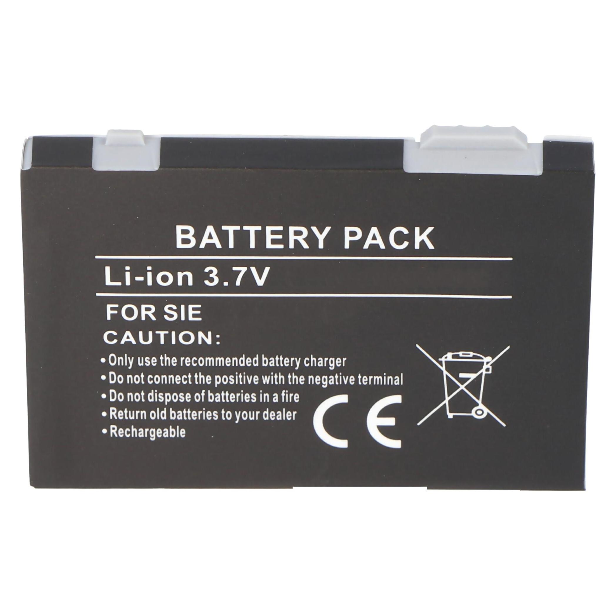 Batteria AccuCell adatta per batteria Siemens S75 | SIHACX65_16
