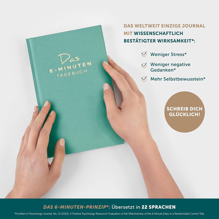 Produktbild UrBestSelf Das 6-Minuten-Tagebuch