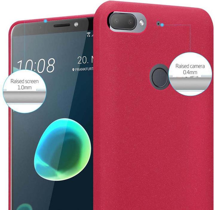 Actual product image Cadorabo TPU Frosted Cover (HTC Desire 12+)