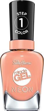 Actual product image Sally Hansen Miracle Gel Nail Polish Peach Please #051 Neon (051 Peach Please)