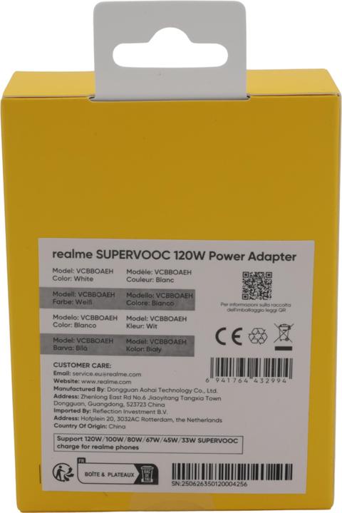Produktbild realme Supervooc 120W Ladegerät (120 W, 1 Port)