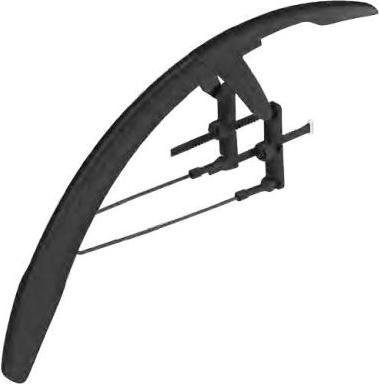 Produktbild BBB Schutzblech DiscGurard Front Gravel/Road (Schutzblech vorne)