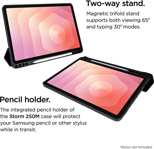 Produktbild Eiger Folio-Case mit Stylus-Halterung schwarz Storm 250m Stylus Case Black Retail (Samsung Galaxy Tab S11)