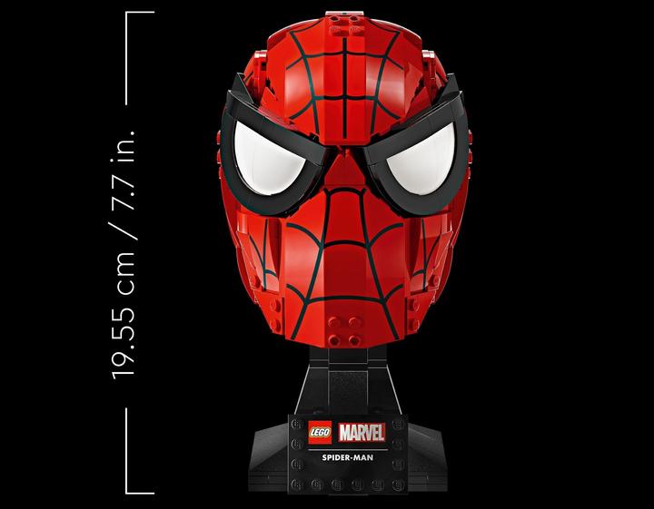 Actual product image LEGO Spider-Man's mask (76285, LEGO Marvel)
