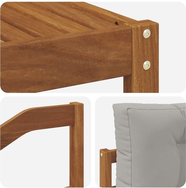 Produktbild vidaXL Gartenmöbel Set