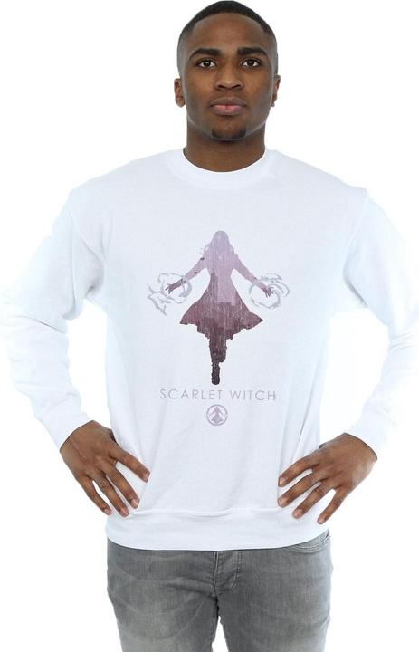 Actual product image Mens Scarlet Witch Silhouette Sweatshirt (4XL)