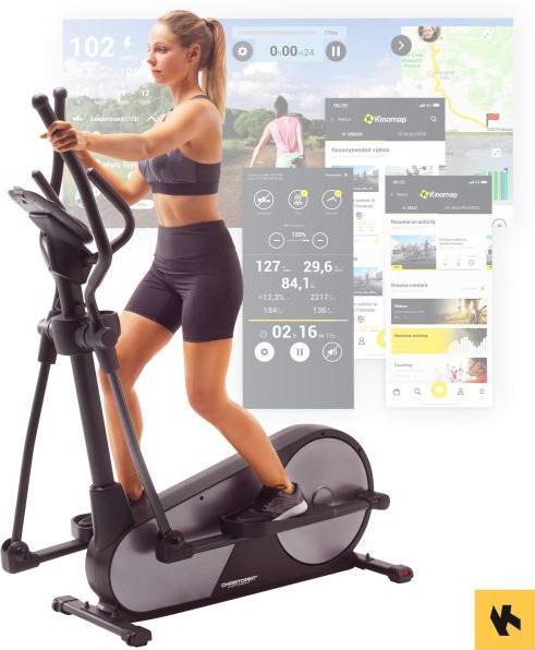 Actual product image Christopeit Crosstrainer ergometer EL 8000