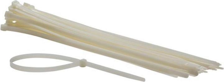 Produktbild Velleman NYLON-KABELBINDER-SET - 8.8 mm x 500 mm - weiss (50-tlg.) (Kunststoffkabelbinder, 500 mm, 50 Stk.)