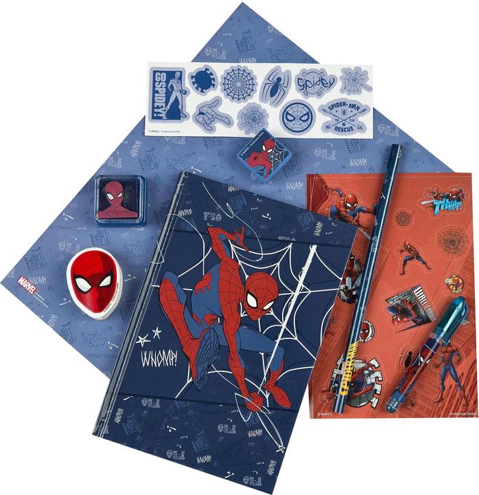 Image du produit Undercover Carnet de notes Spiderman 11.8 x 17.7 cm, vierge, bleu foncé/rouge (11.8 x 17.7 cm, Blanc, Couverture rigide)
