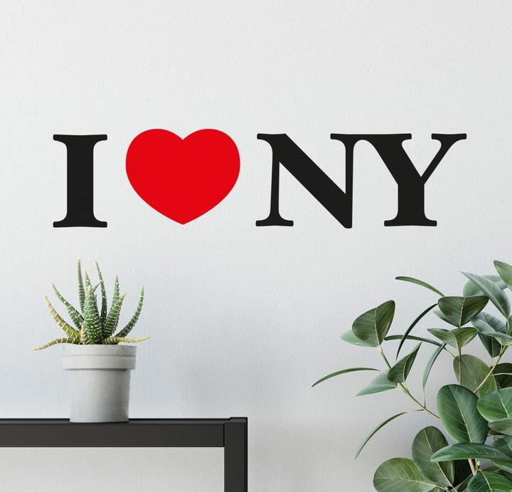 Produktbild Trenddeko I love NY (120 x 29 cm)