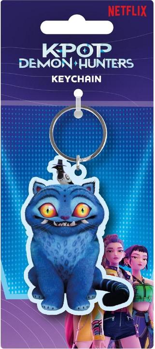 Actual product image K-Pop Demon Hunters PVC Derpy & Sussie Keyring