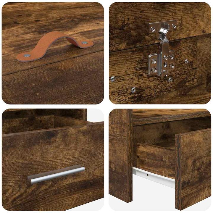 Image du produit vidaXL Bett mit Stauraum (75 x 190 cm)