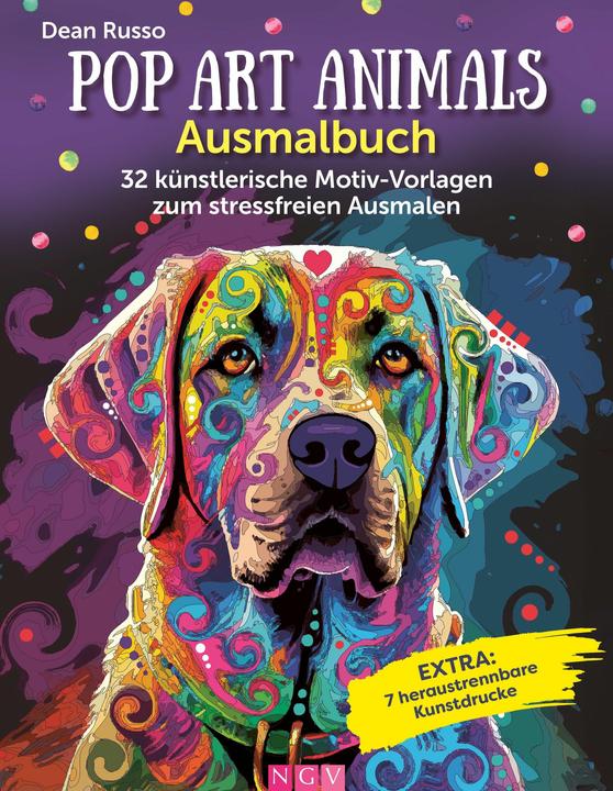 Produktbild Pop Art Animals - Ausmalbuch