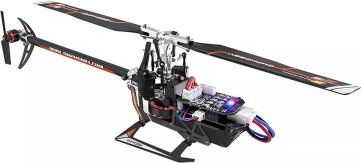 Image du produit OMP Hobby Hélicoptère M1 EVO Flybarless, 3D, Orange BNF