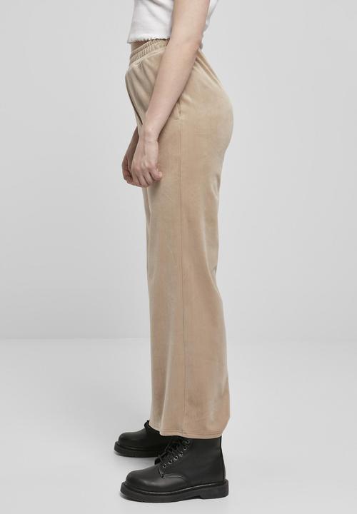 Produktbild Urban Classics Ladies High Waist Straight Velvet Sweatpants (XS)