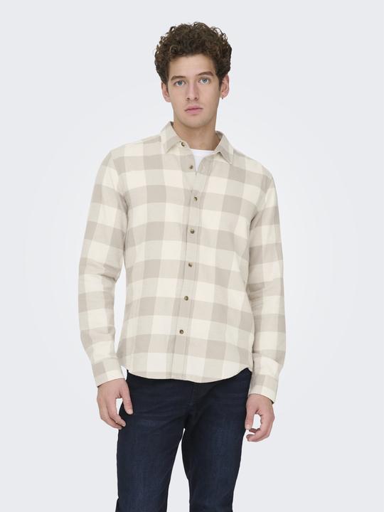 Produktbild Only & Sons Kariertes Langarmhemd (XS)