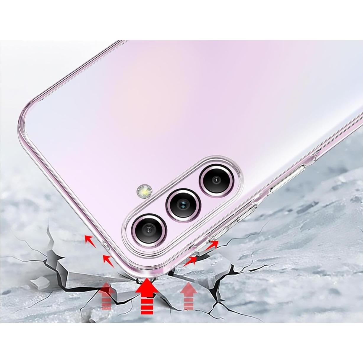 Thumbnail - Screenguard Flexible Clear Case (Samsung Galaxy A55), Smartphone Hülle, Transparent