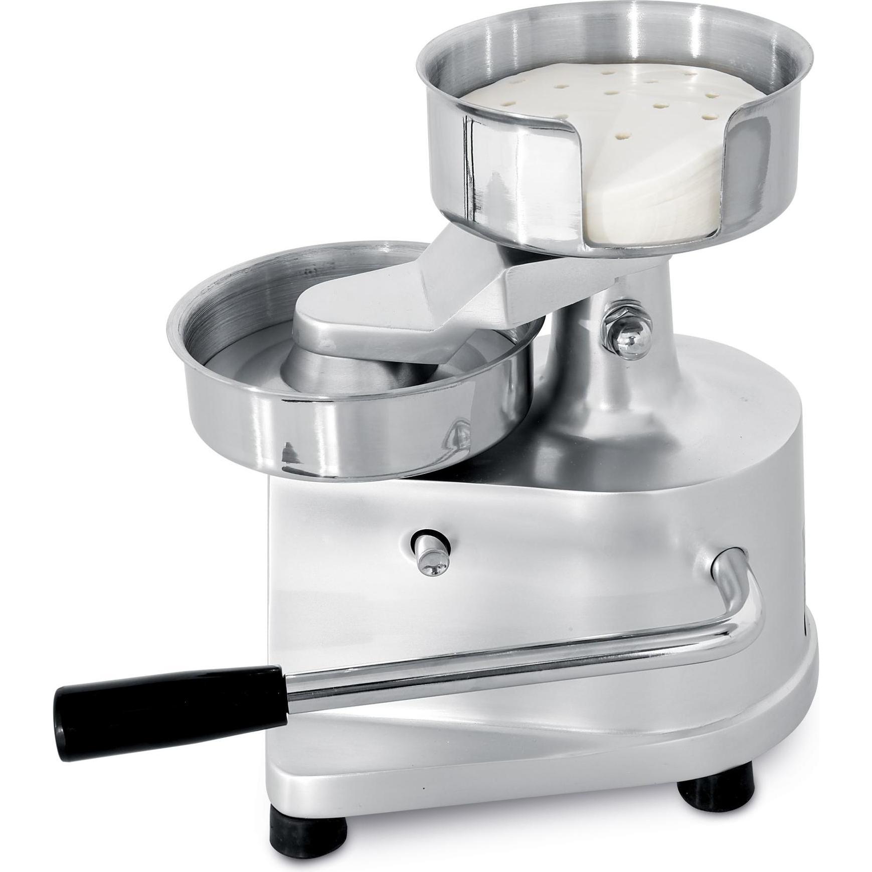 Hendi, Grillbesteck, Hamburgerpresse Edelstahl/Alu 330x