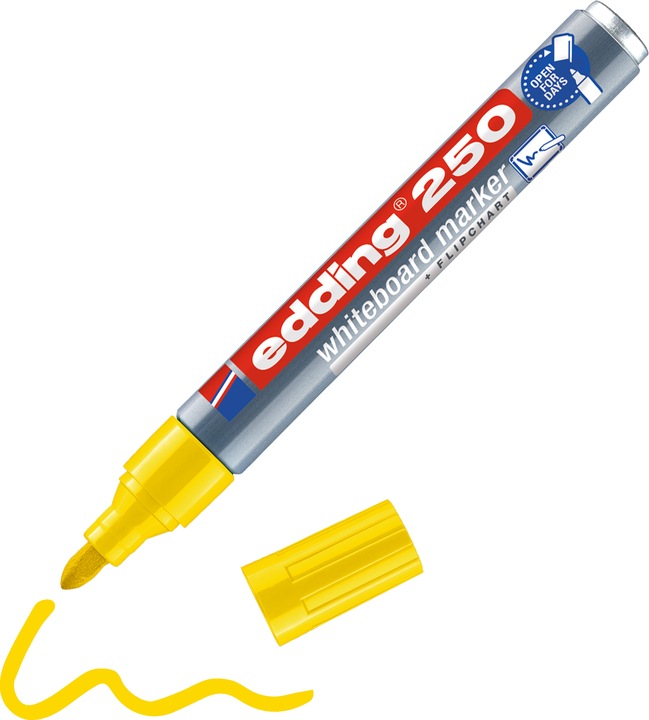 Produktbild Edding 250 (Gelb, 3 mm, 1 x)